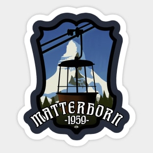 Matterhorn Shield Sticker